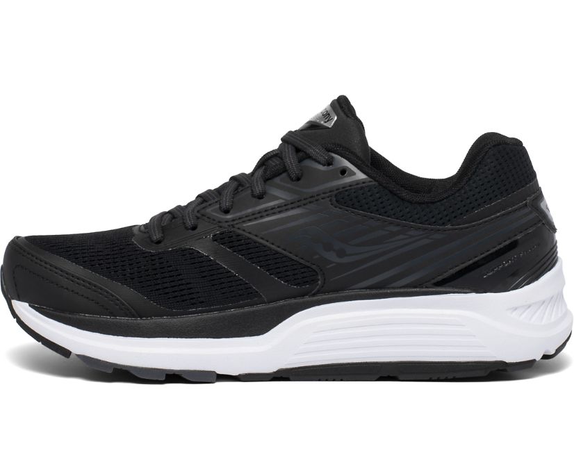 Women's Saucony Echelon 8 Running Shoes Black / White | Singapore 101VRWD